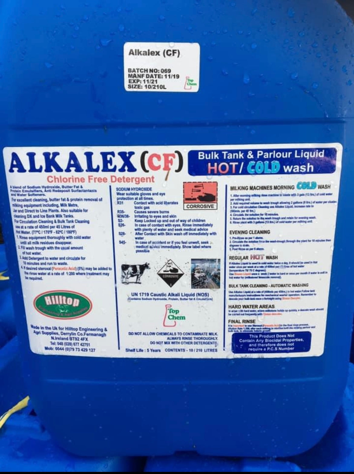 Alkalex CF Detergent 25 Litre